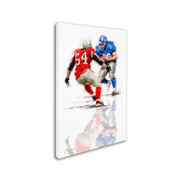 The Macneil Studio 'American Football' Canvas Art,12x19